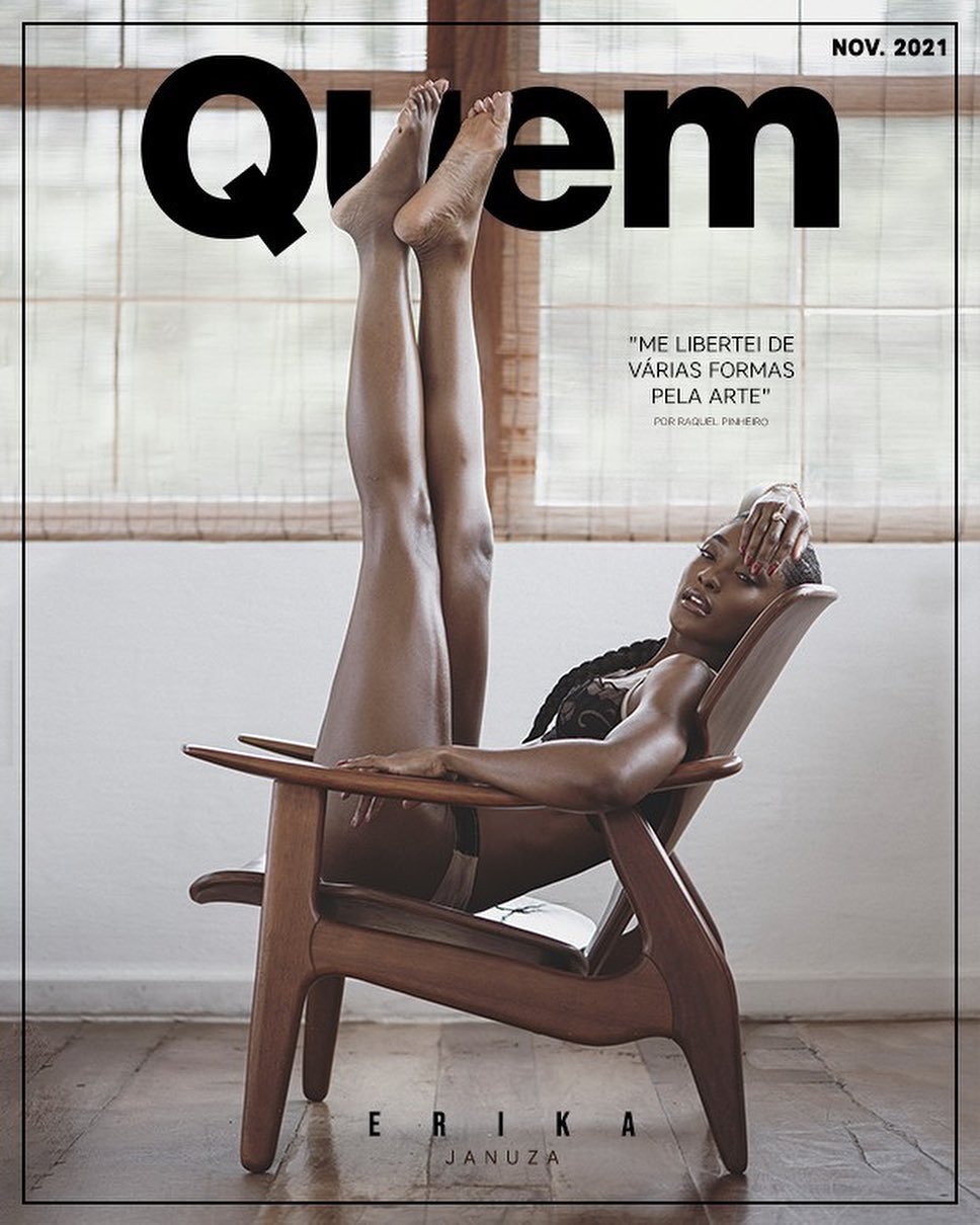 Érika Januza – Revista Quem