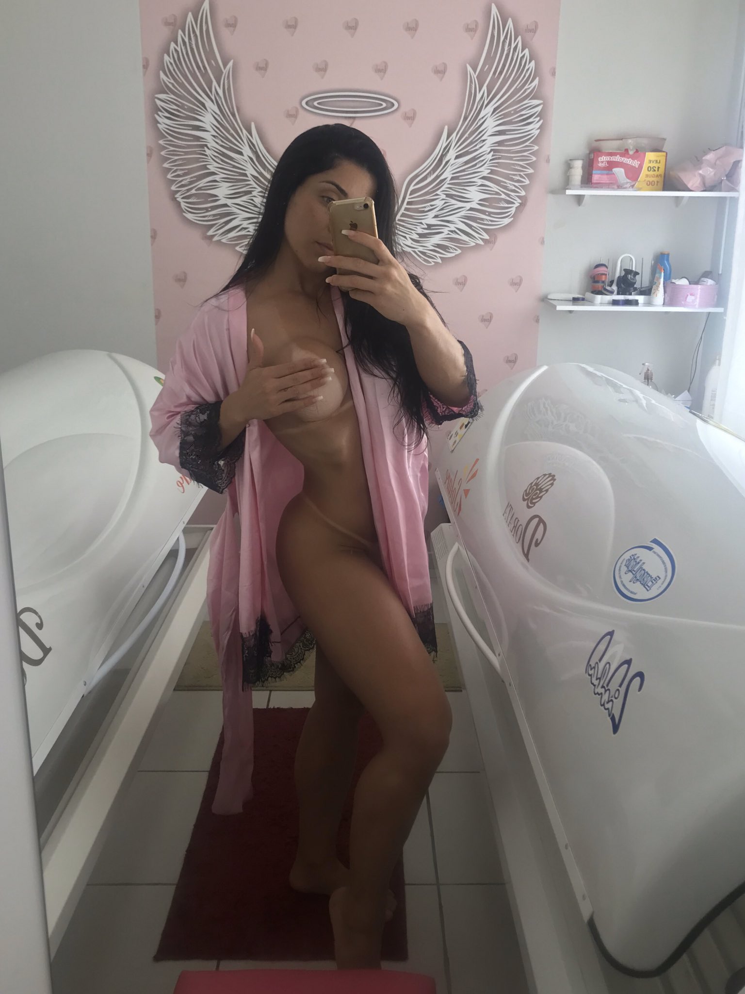 Luiza Marcato dando no mato: 16 minutos